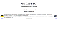 Desktop Screenshot of embesso.com